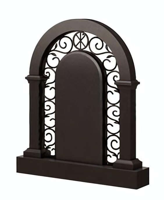 Комплект памятника Арка AM7154 из гранита