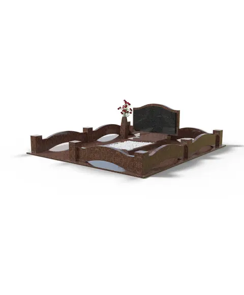 Мемориальный комплекс из гранита Елизовский КукК1 250*200