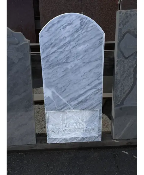Комплект памятника Г53 100*45*7 см из Уфалейского мрамора, Мечеть